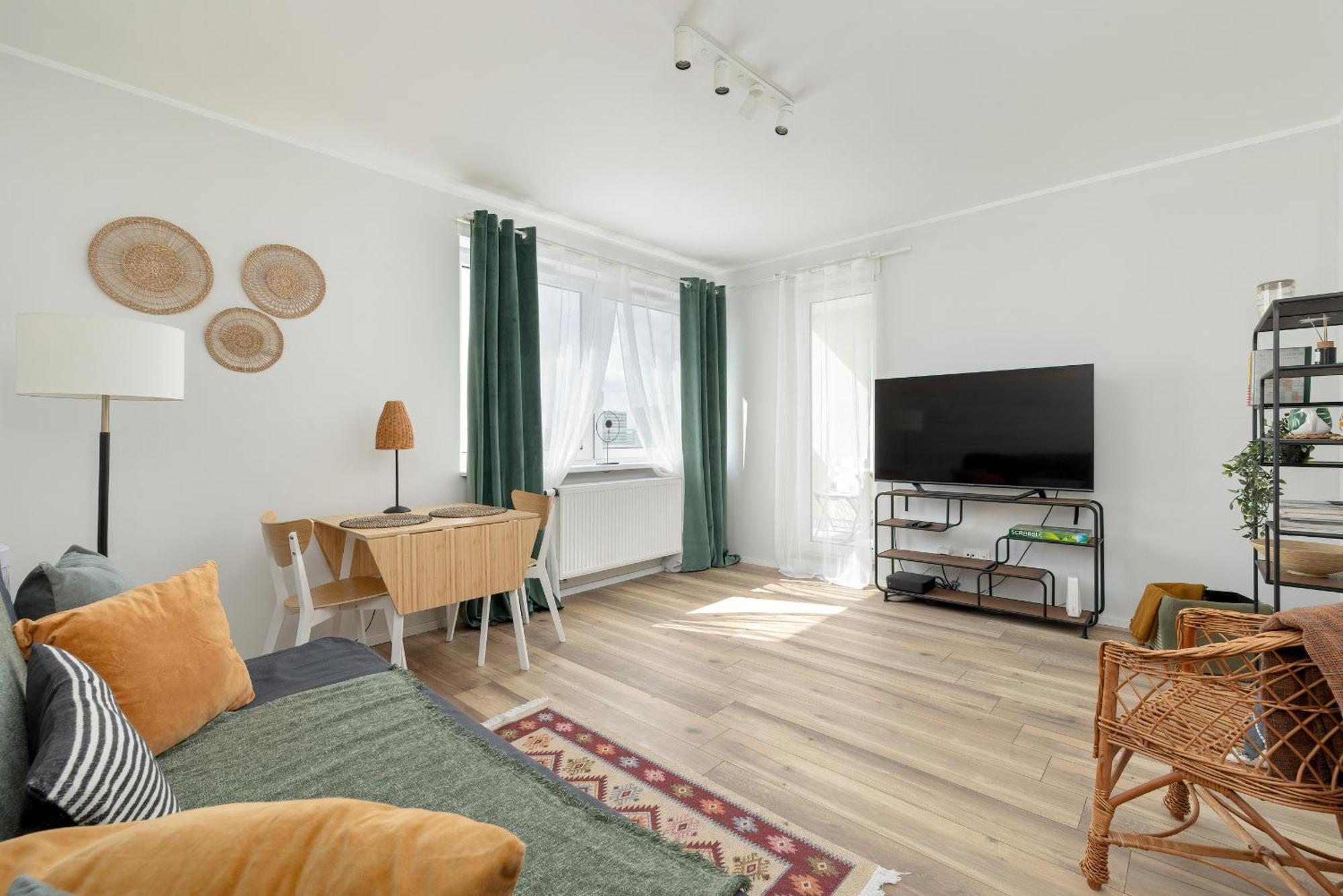 Tysiaclecia Studio Apartament Z Balkonem I Darmowym Parkingiem By Noclegi Renters Katowice Bagian luar foto