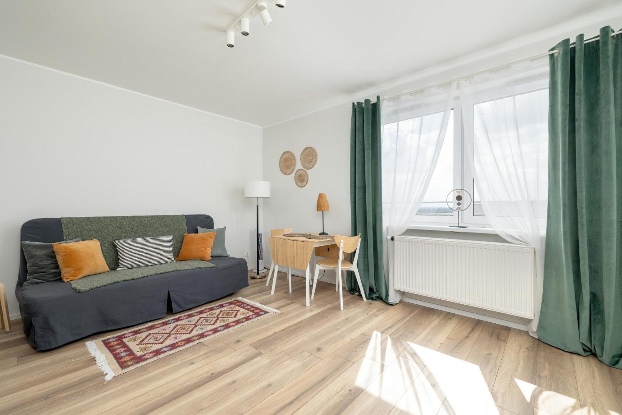 Tysiaclecia Studio Apartament Z Balkonem I Darmowym Parkingiem By Noclegi Renters Katowice Bagian luar foto